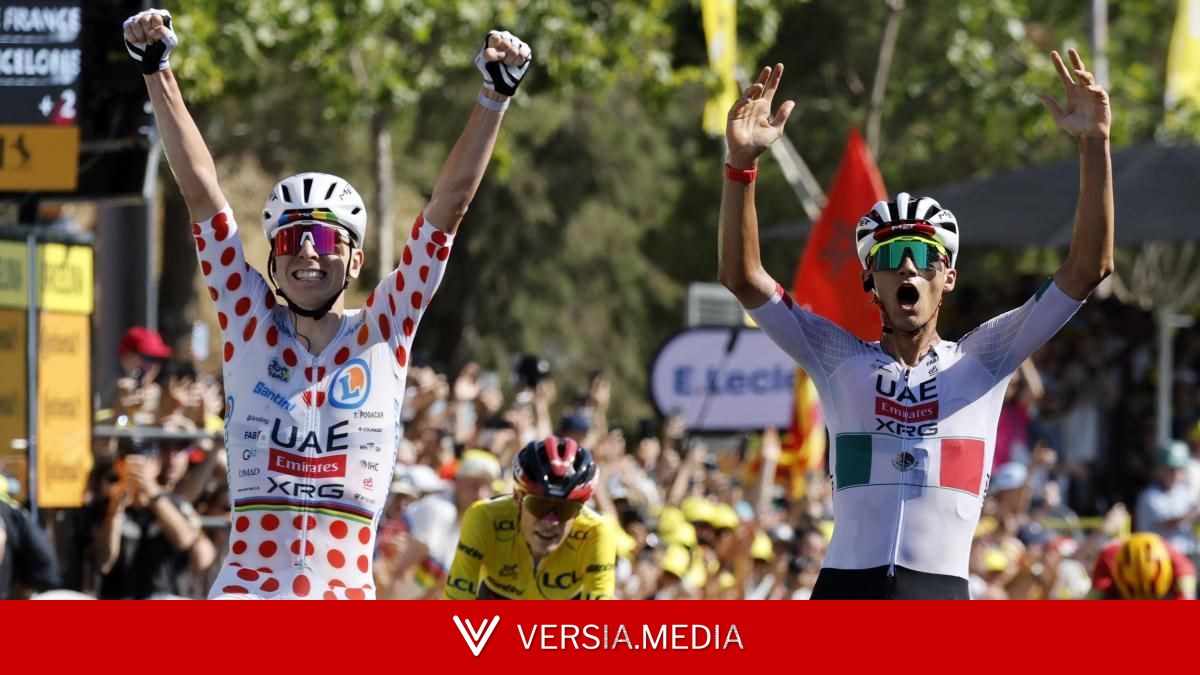 UAE pasa al ataque: Del Toro gana en la toma 2 de Montjuïc y Pogacar somete a sus rivales