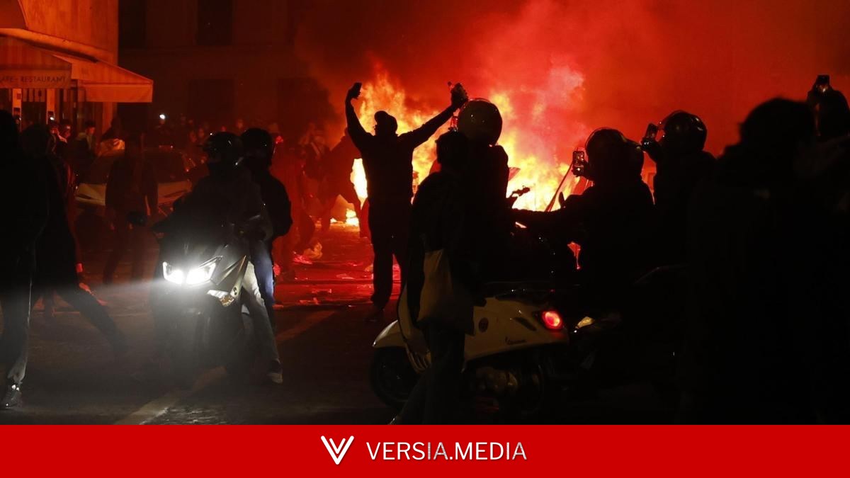 El ayuntamiento de Limoges en llamas y otras imágenes de los disturbios en Francia