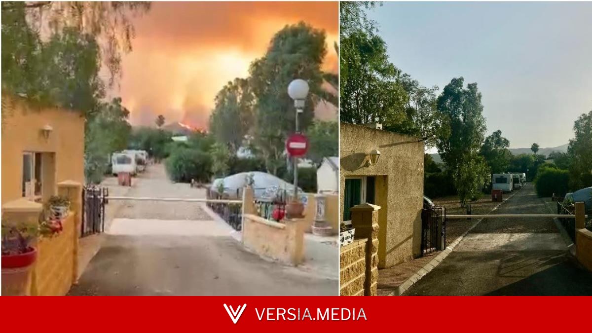 De vuelta al camping de Los Gallardos: “La Guardia Civil dijo que nos fuéramos, pero la gente no sabía a dónde ir”