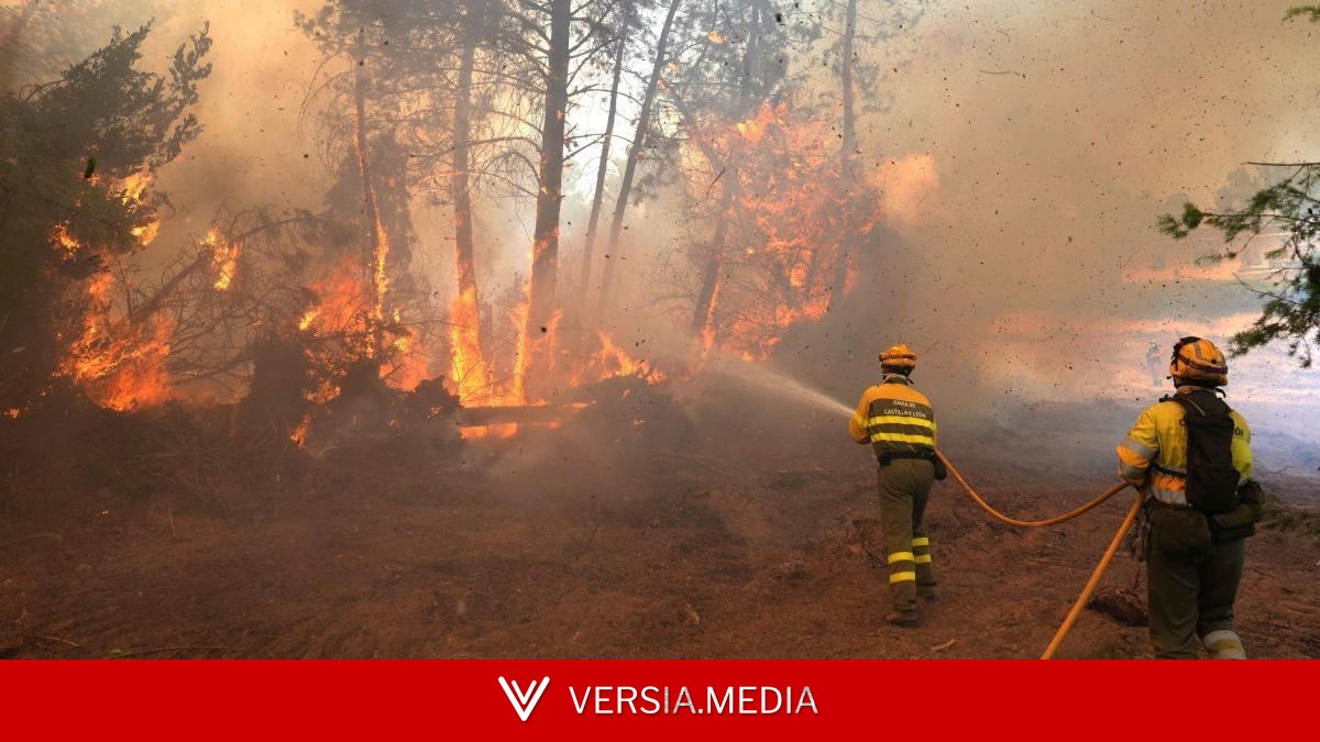 Así se originó el gran incendio de San Martín de Valdeiglesias