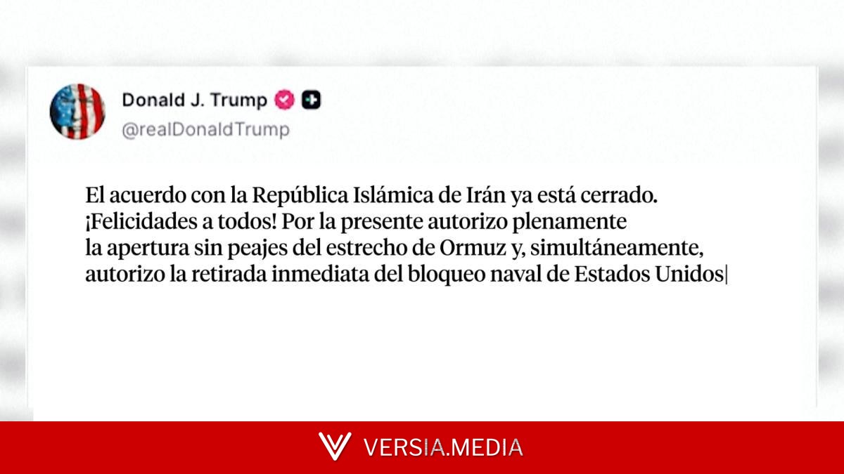 EE.UU. e Irán anuncian el acuerdo para poner fin a la guerra y reabrir Ormuz — Health | Versia.media