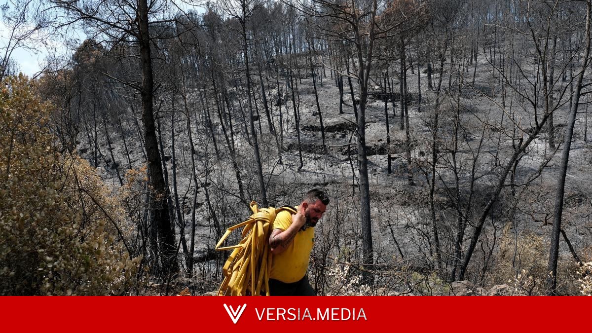 Despliegue sin precedentes en Aiguamúrcia para detener al pirómano