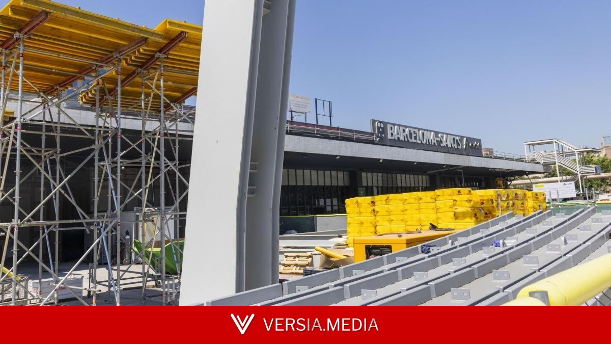 El vestíbulo del AVE en Sants será el triple de grande y contará con varias plantas