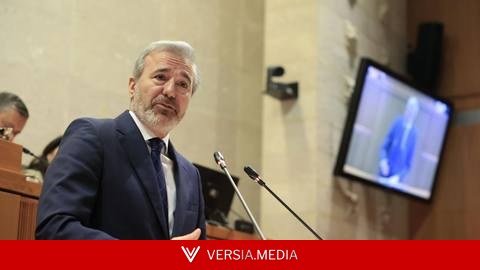 Azcón respalda el discurso antinmigración de Vox