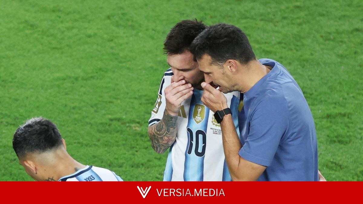 Scaloni: “Lo de Messi es difícil de explicar, será el mejor hasta que él quiera”