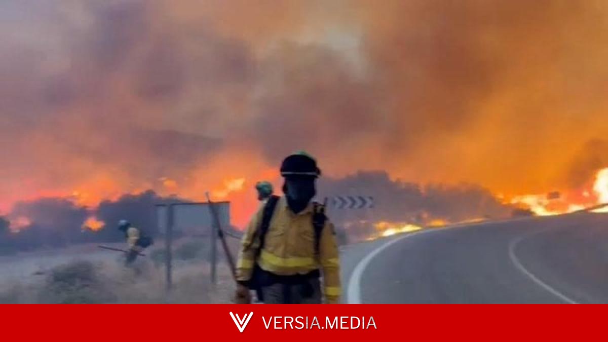 Mueren seis personas en el incendio forestal de Los Gallardos