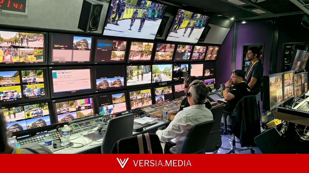Así es la zona técnica del Grand Départ del Tour de Francia en Barcelona
