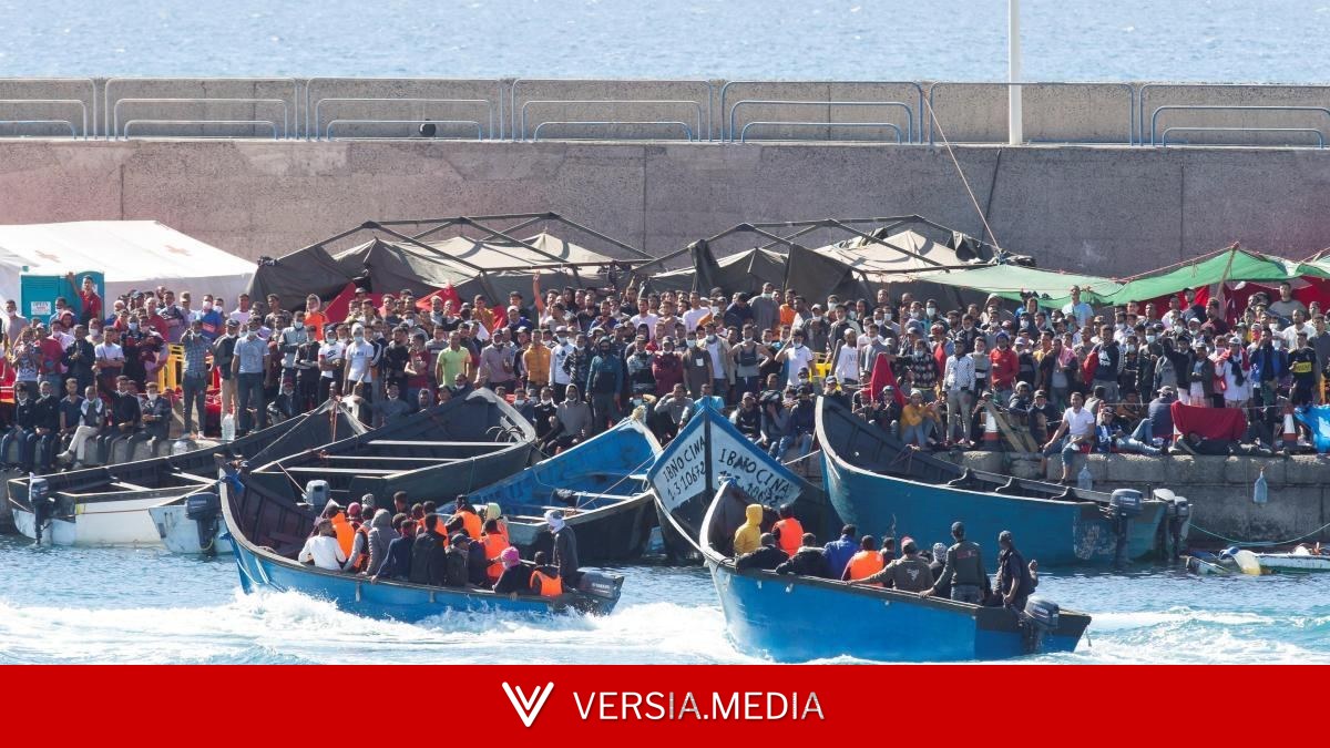Las llegadas irregulares de inmigrantes caen un 36%