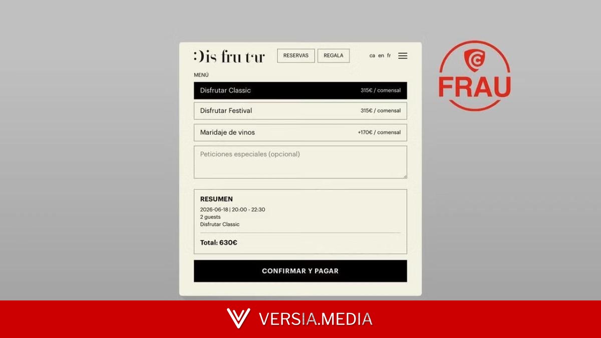 Así funcionan las webs que suplantan a los restaurantes más cotizados