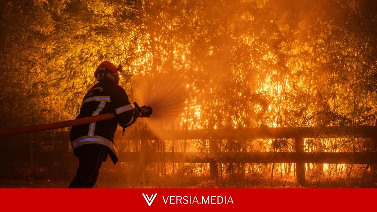 El incendio de Burdeos da un respiro antes de la nueva ola de calor