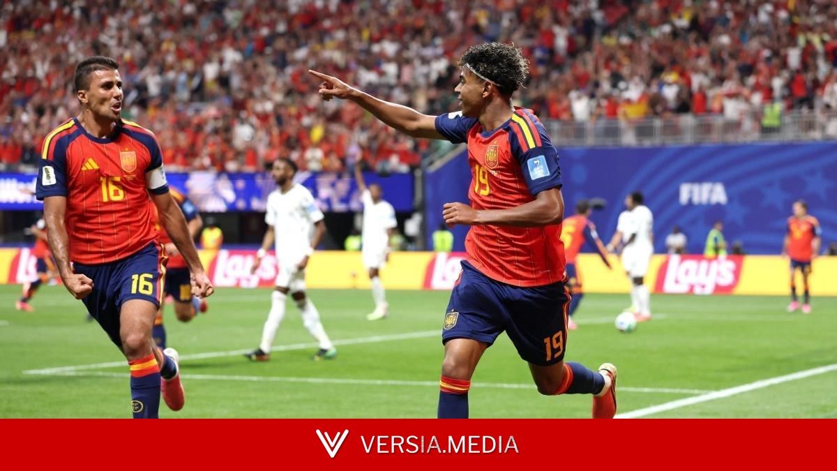 España jubila las dudas con una goleada ante Arabia Saudí en el Mundial