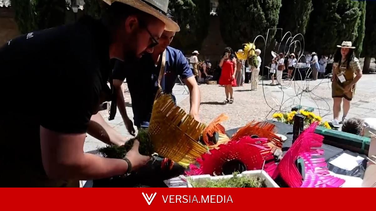 Los mejores floristas de España compiten por el título nacional en Salamanca