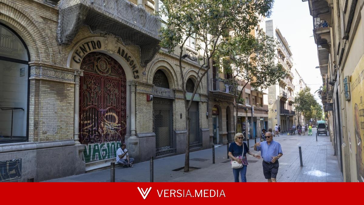 El uso del Centro Aragonés de Barcelona enfrenta a los socios con el Gobierno de Azcón