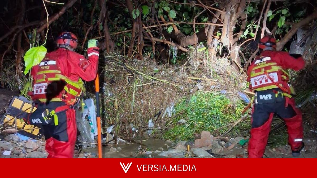 Buscan a una mujer arrastrada por la riera de Cabrera de Mar en pleno temporal