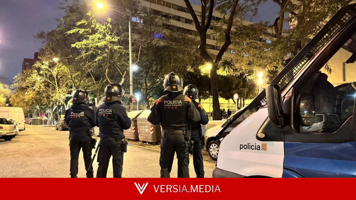 Un hombre resulta herido leve en un tiroteo en La Mina, en Sant Adrià del Besòs