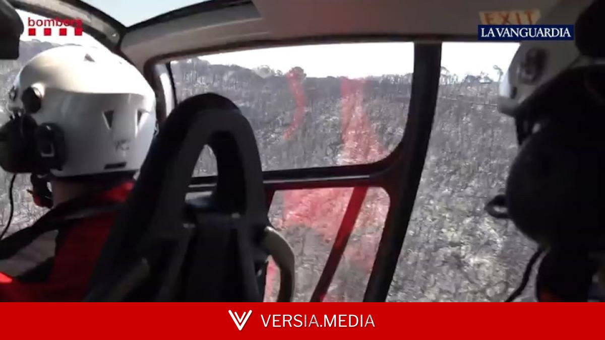 Bombers descarta pasar hoy a la fase de control del incendio de las Gavarres