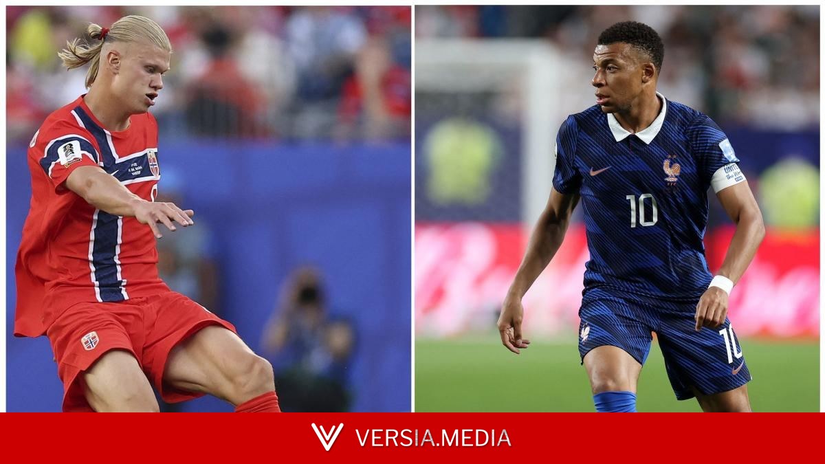 Haaland y Mbappé se baten a duelo por la primera plaza del grupo