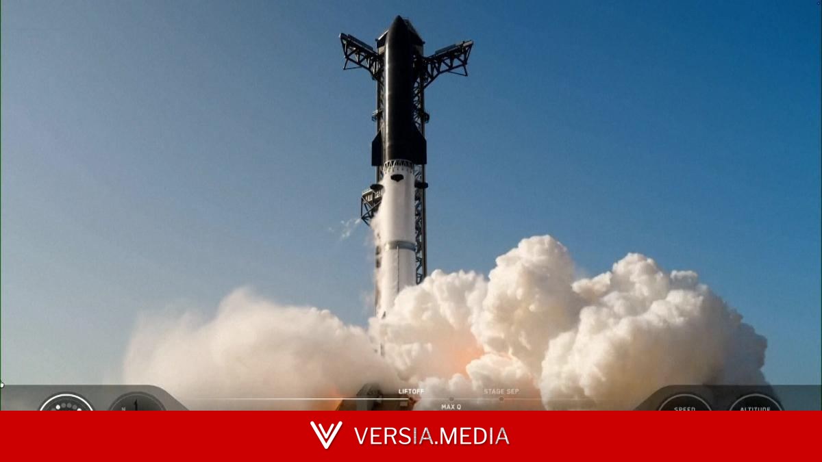 SpaceX lanza Starship en otro vuelo de prueba, esta vez con los Starlink más avanzados